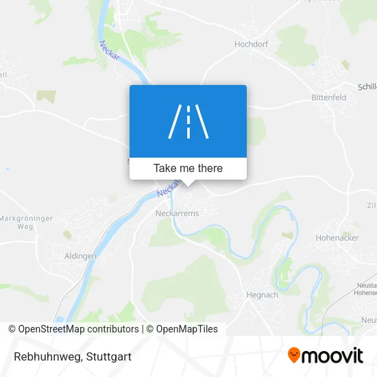 Карта Rebhuhnweg