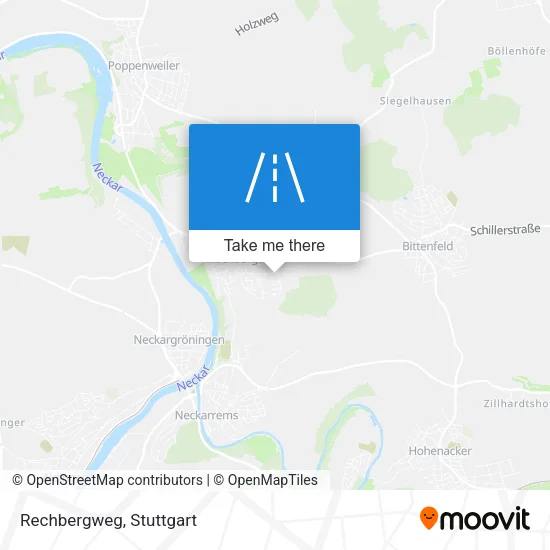 Карта Rechbergweg