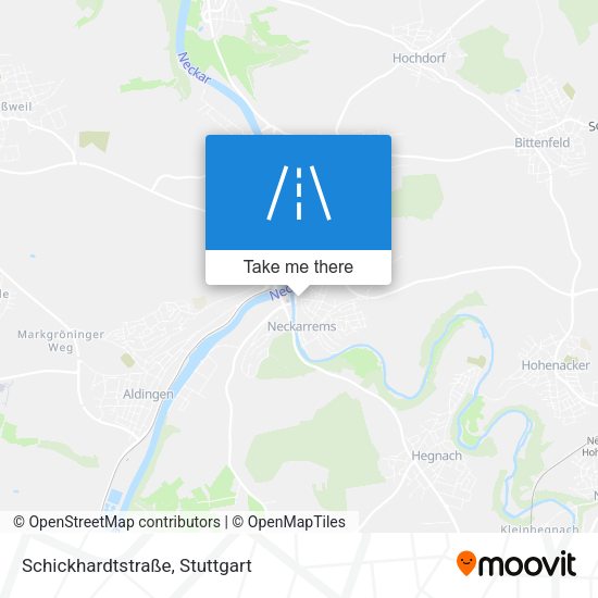 Schickhardtstraße map