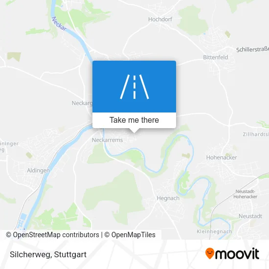 Карта Silcherweg