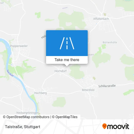 Карта Talstraße