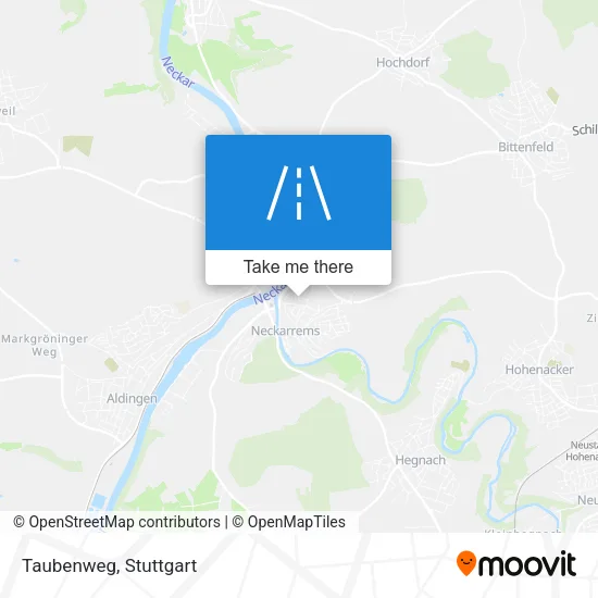 Карта Taubenweg