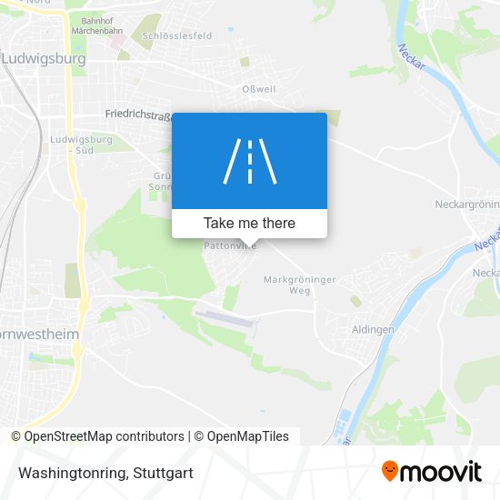 Карта Washingtonring