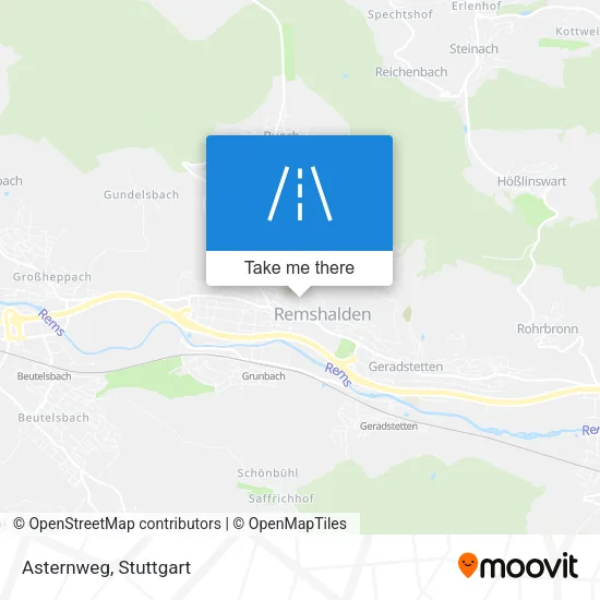 Карта Asternweg