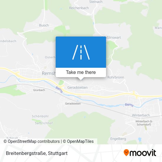 Breitenbergstraße map