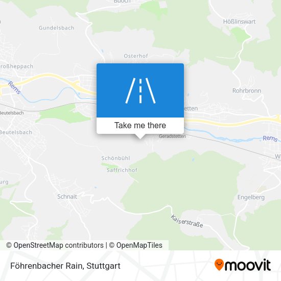 Föhrenbacher Rain map