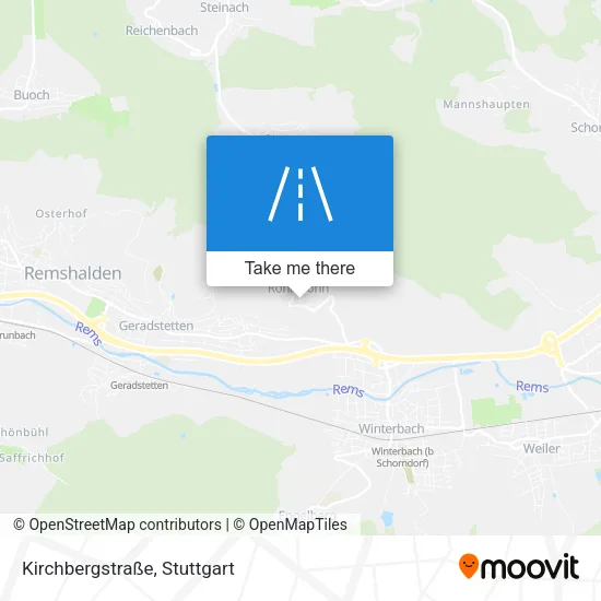 Kirchbergstraße map