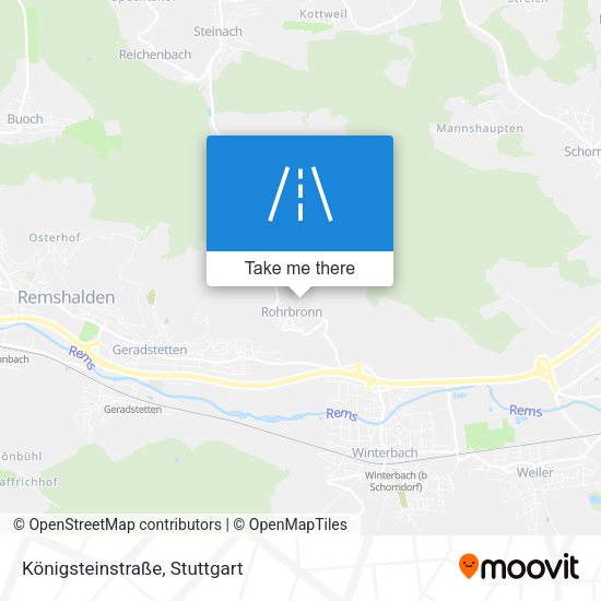 Königsteinstraße map