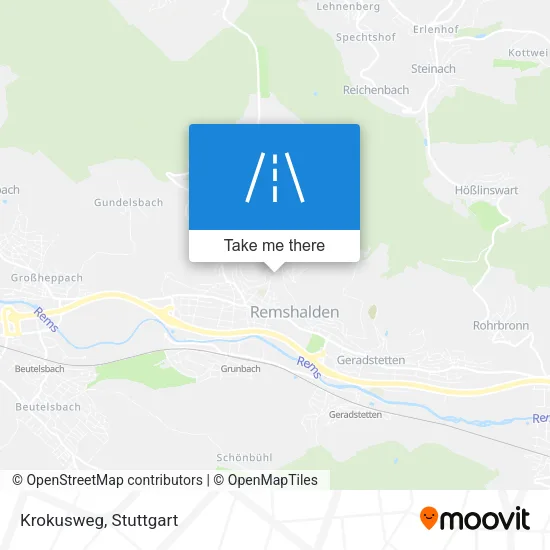 Карта Krokusweg
