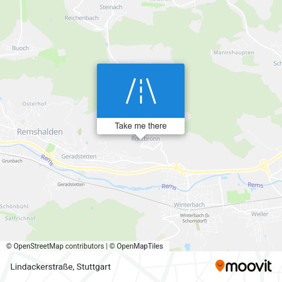 Lindackerstraße map