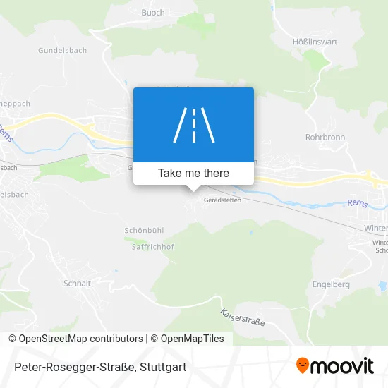 Карта Peter-Rosegger-Straße