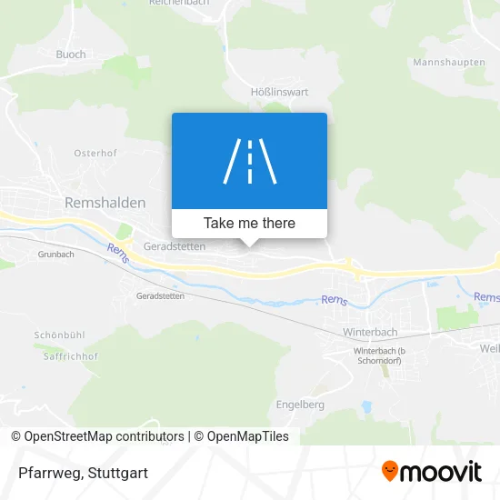 Карта Pfarrweg