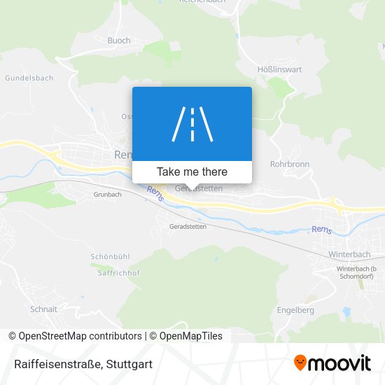 Raiffeisenstraße map