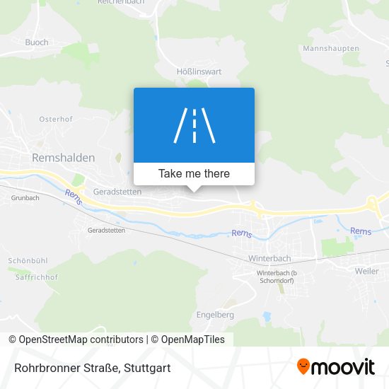 Rohrbronner Straße map