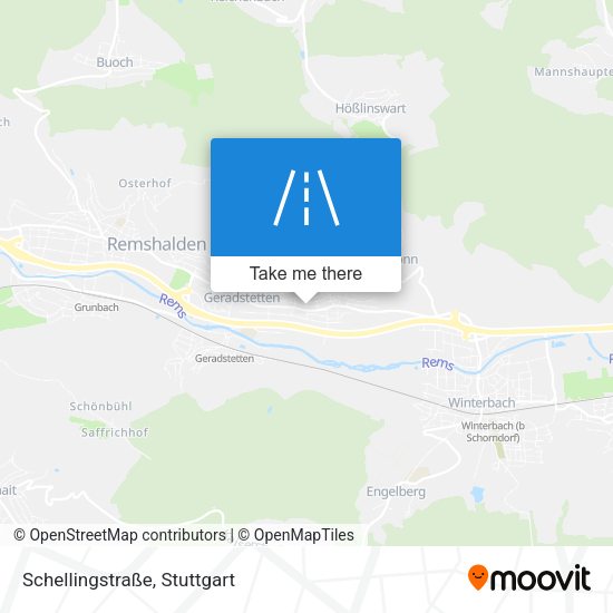 Карта Schellingstraße