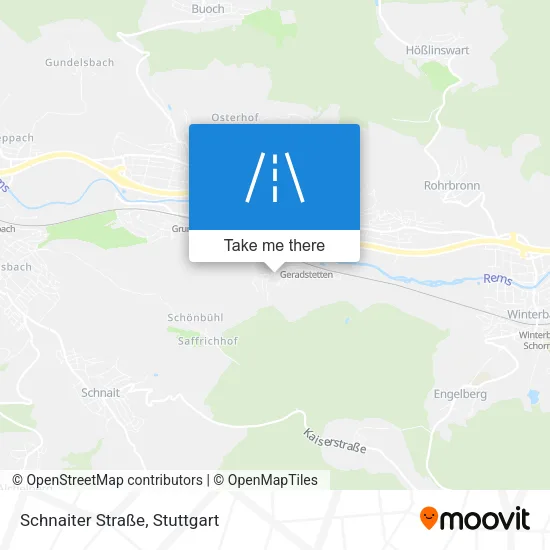Карта Schnaiter Straße