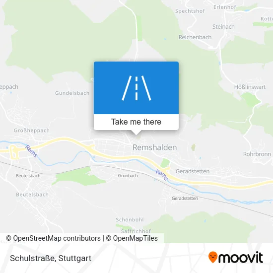 Карта Schulstraße