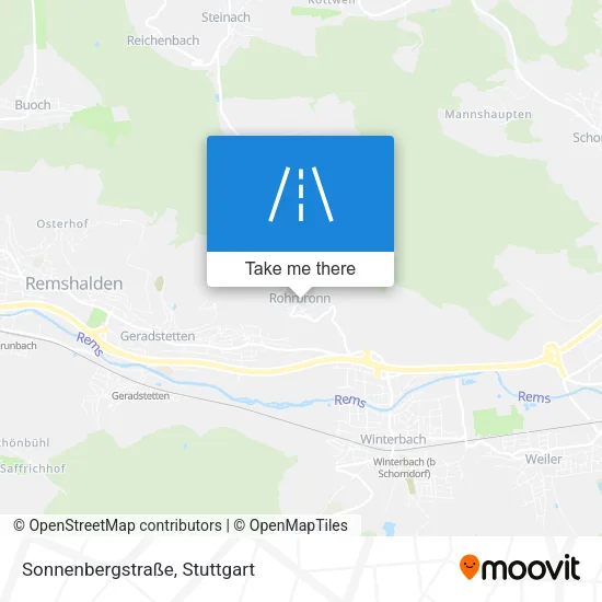 Sonnenbergstraße map