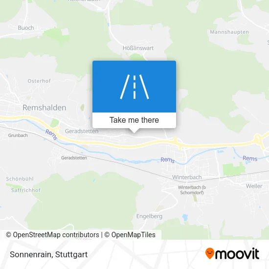 Sonnenrain map