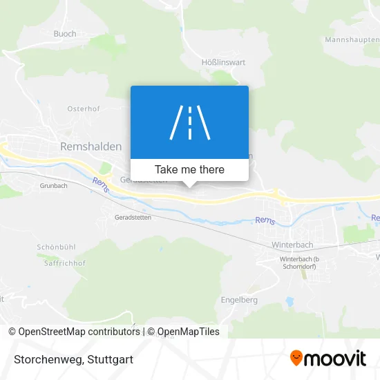 Карта Storchenweg