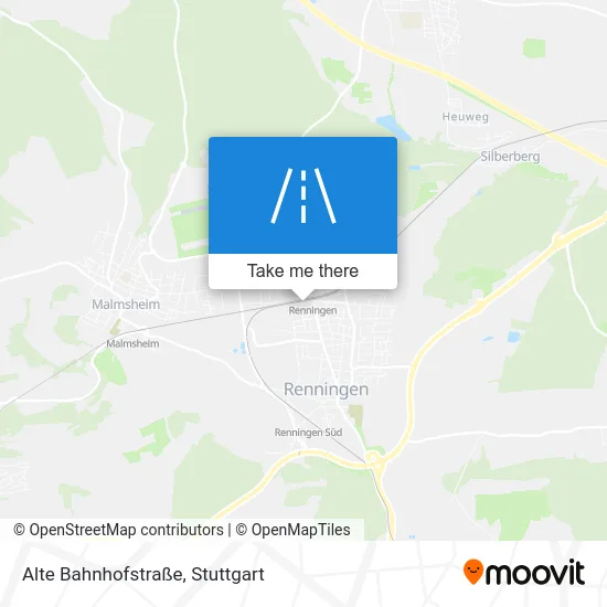 Карта Alte Bahnhofstraße