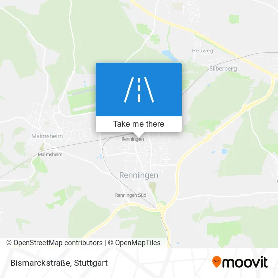 Карта Bismarckstraße