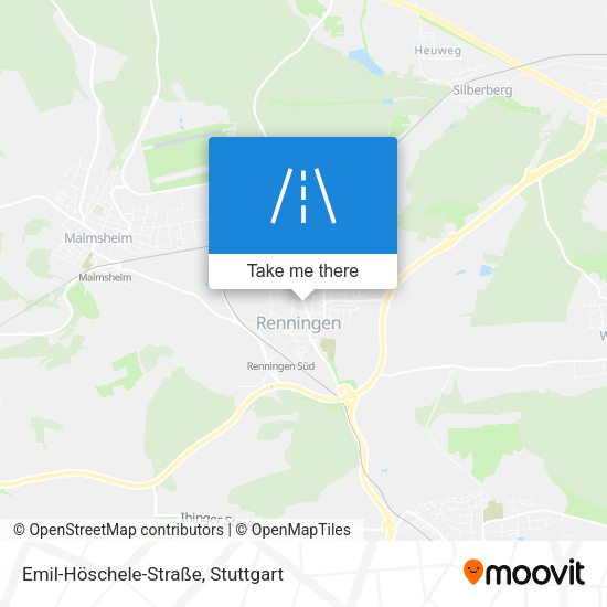 Emil-Höschele-Straße map