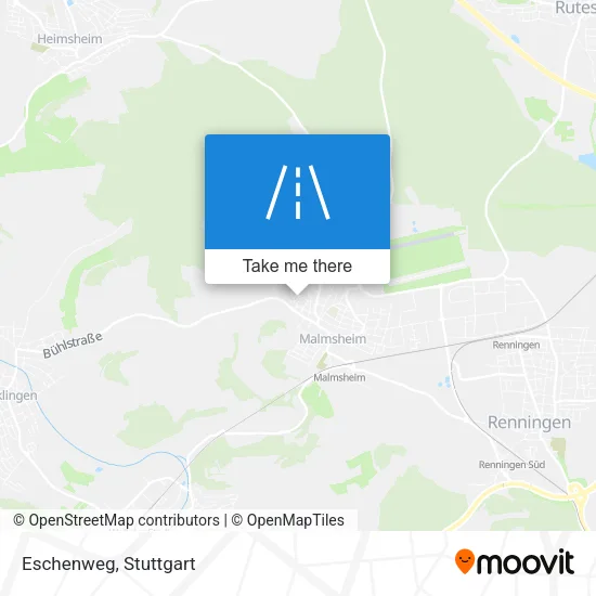 Карта Eschenweg