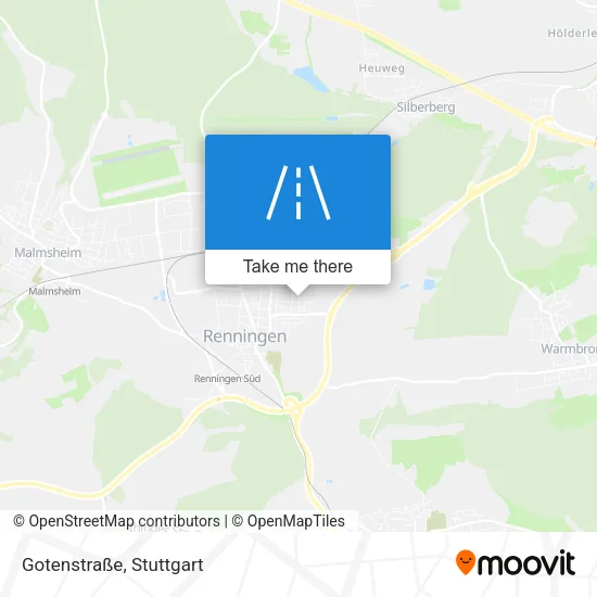 Карта Gotenstraße