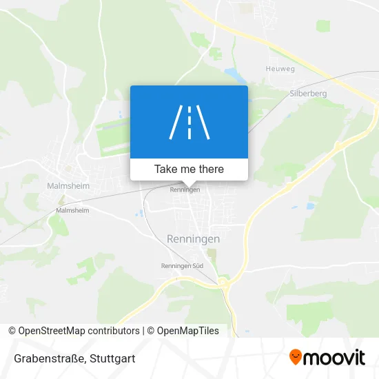 Карта Grabenstraße