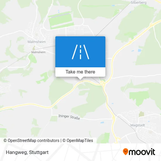 Hangweg map