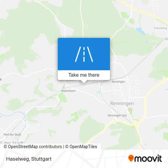 Карта Haselweg