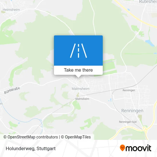 Карта Holunderweg