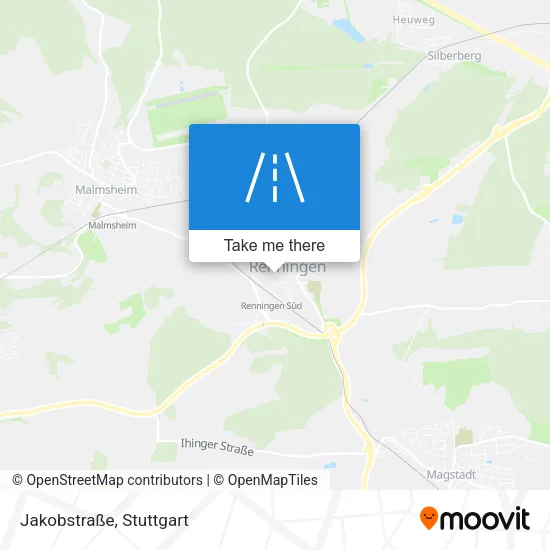 Карта Jakobstraße