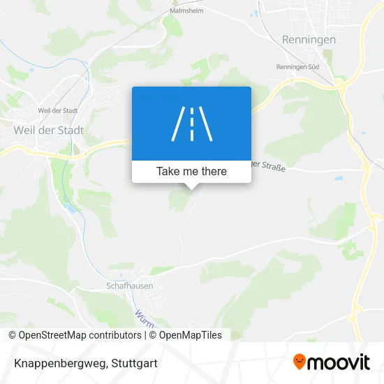 Карта Knappenbergweg