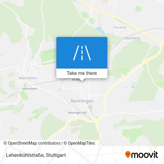 Lehenbühlstraße map