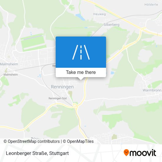 Leonberger Straße map