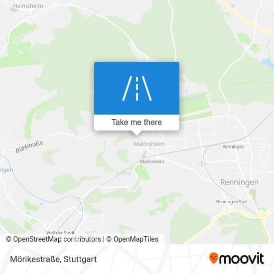 Mörikestraße map