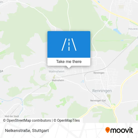 Карта Nelkenstraße