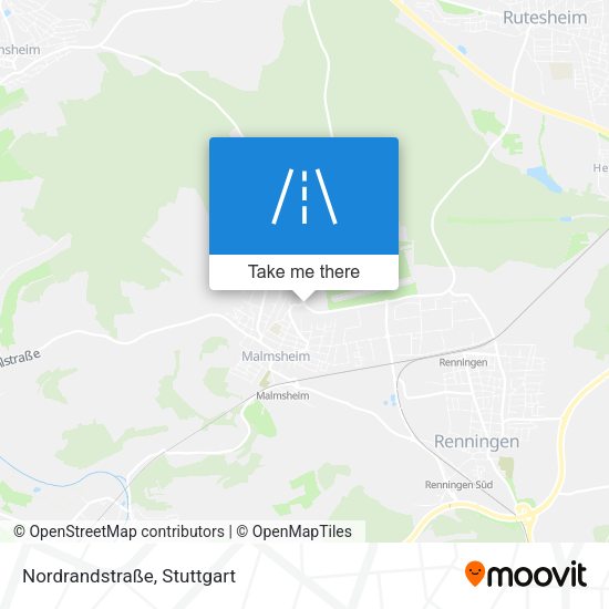 Nordrandstraße map
