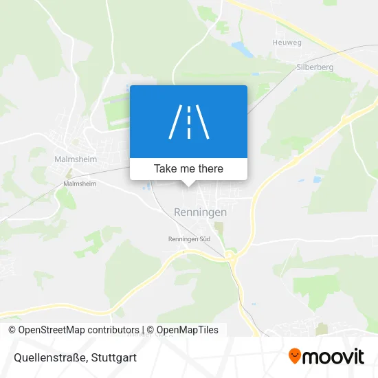Quellenstraße map