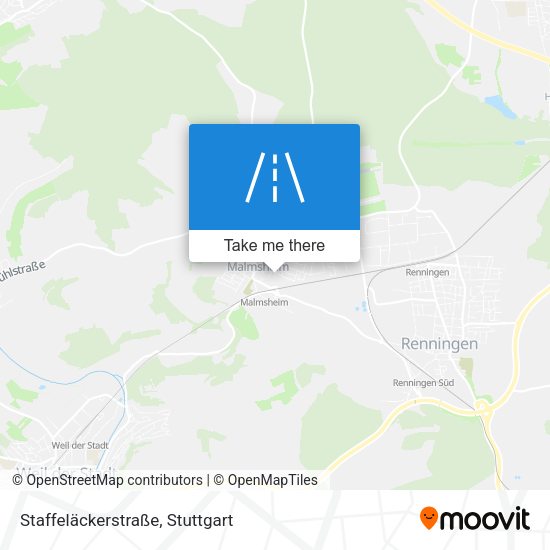 Staffeläckerstraße map