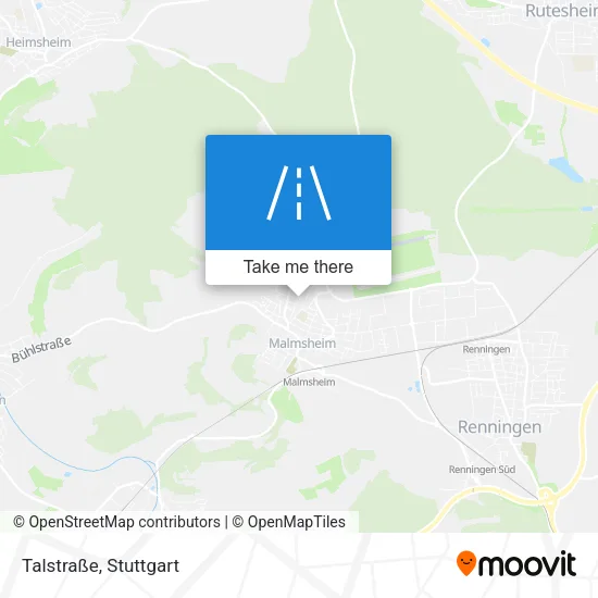 Карта Talstraße