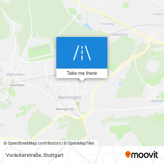 Voräckerstraße map