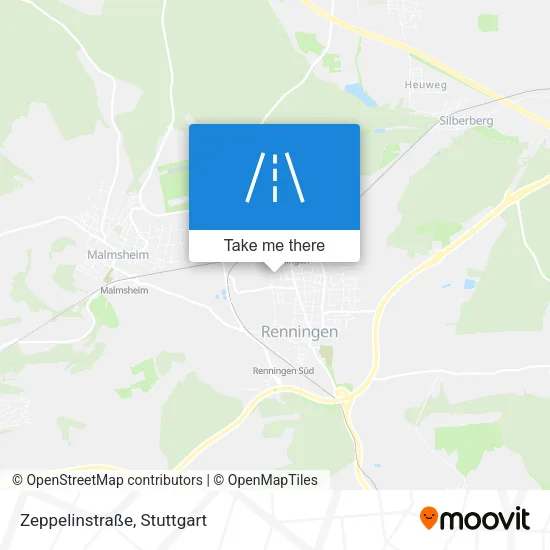 Карта Zeppelinstraße