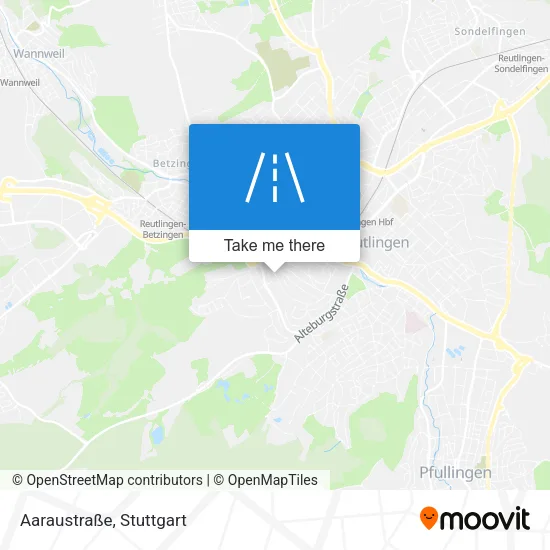 Aaraustraße map
