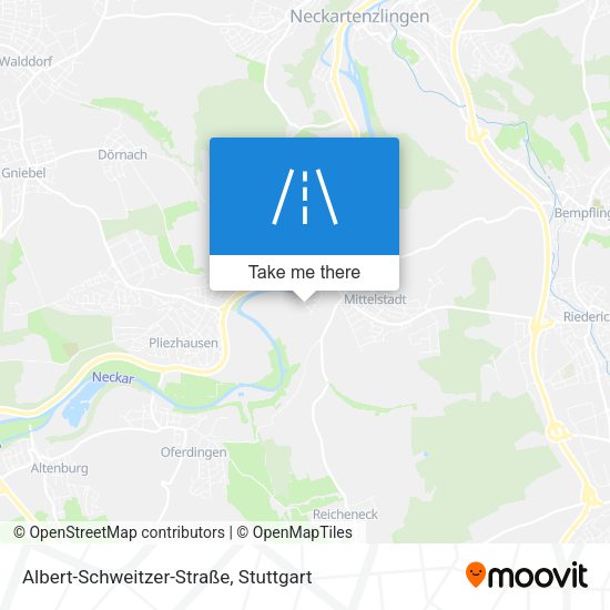 Albert-Schweitzer-Straße map