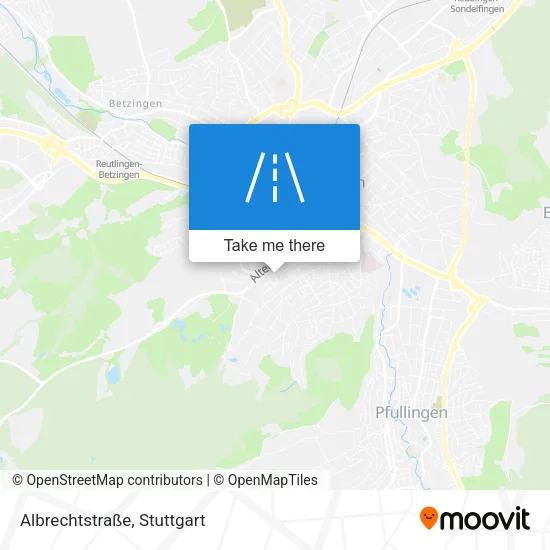 Карта Albrechtstraße