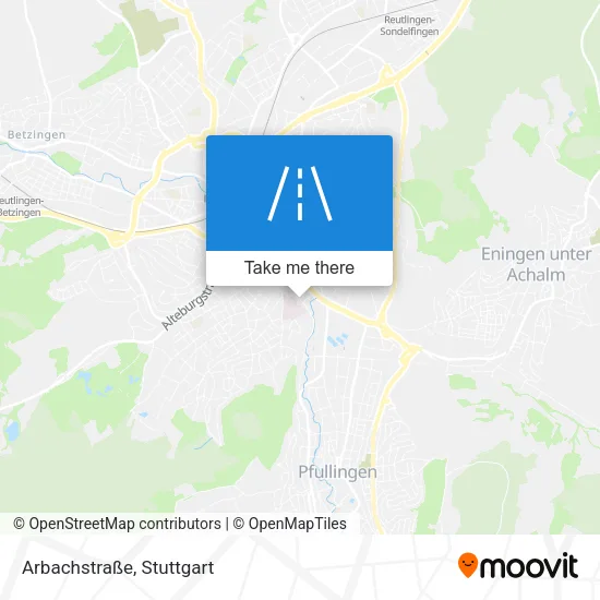 Карта Arbachstraße