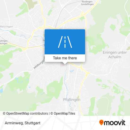 Карта Arminweg